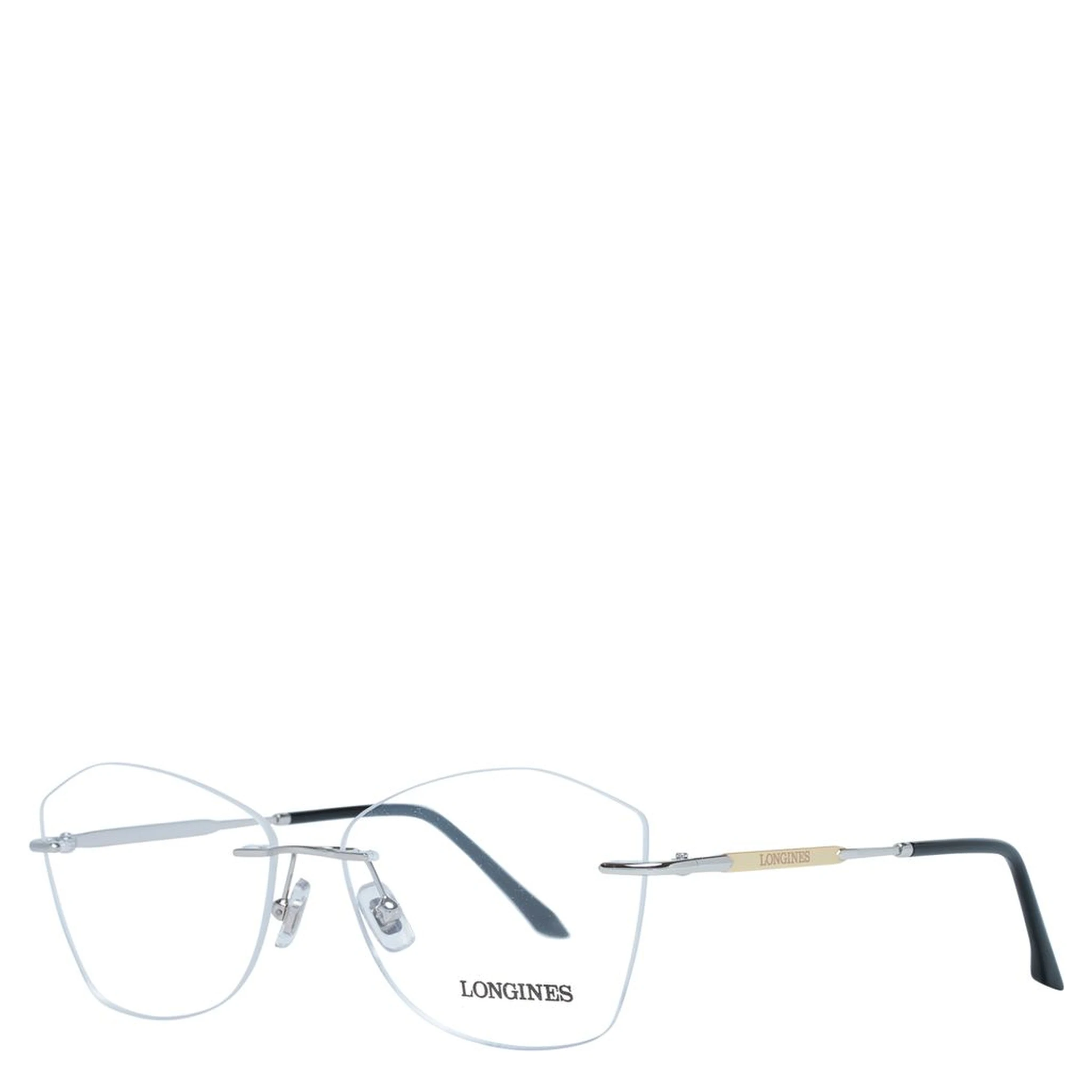 نظارات معدنية رمادية (إطارات)