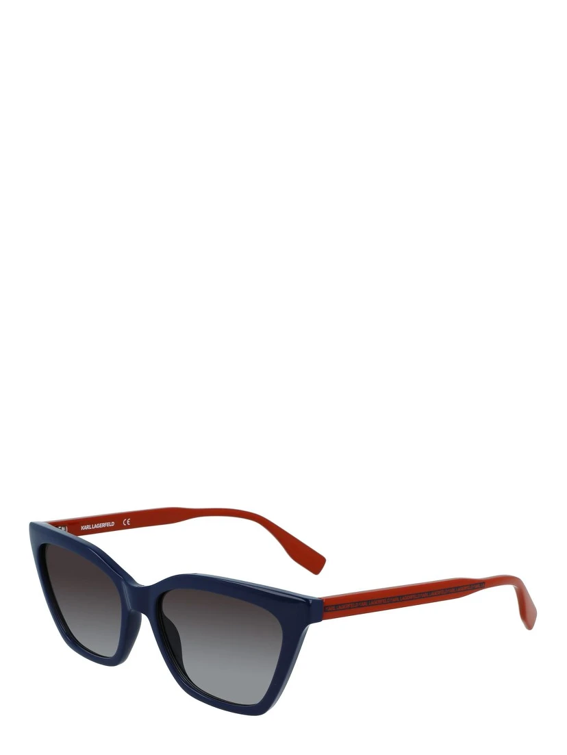 Blue Other Fibres Sunglasses