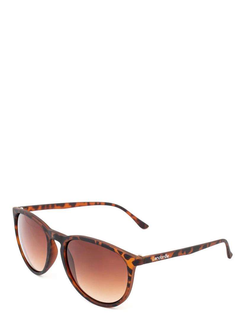 Brown Injected Sunglasses
