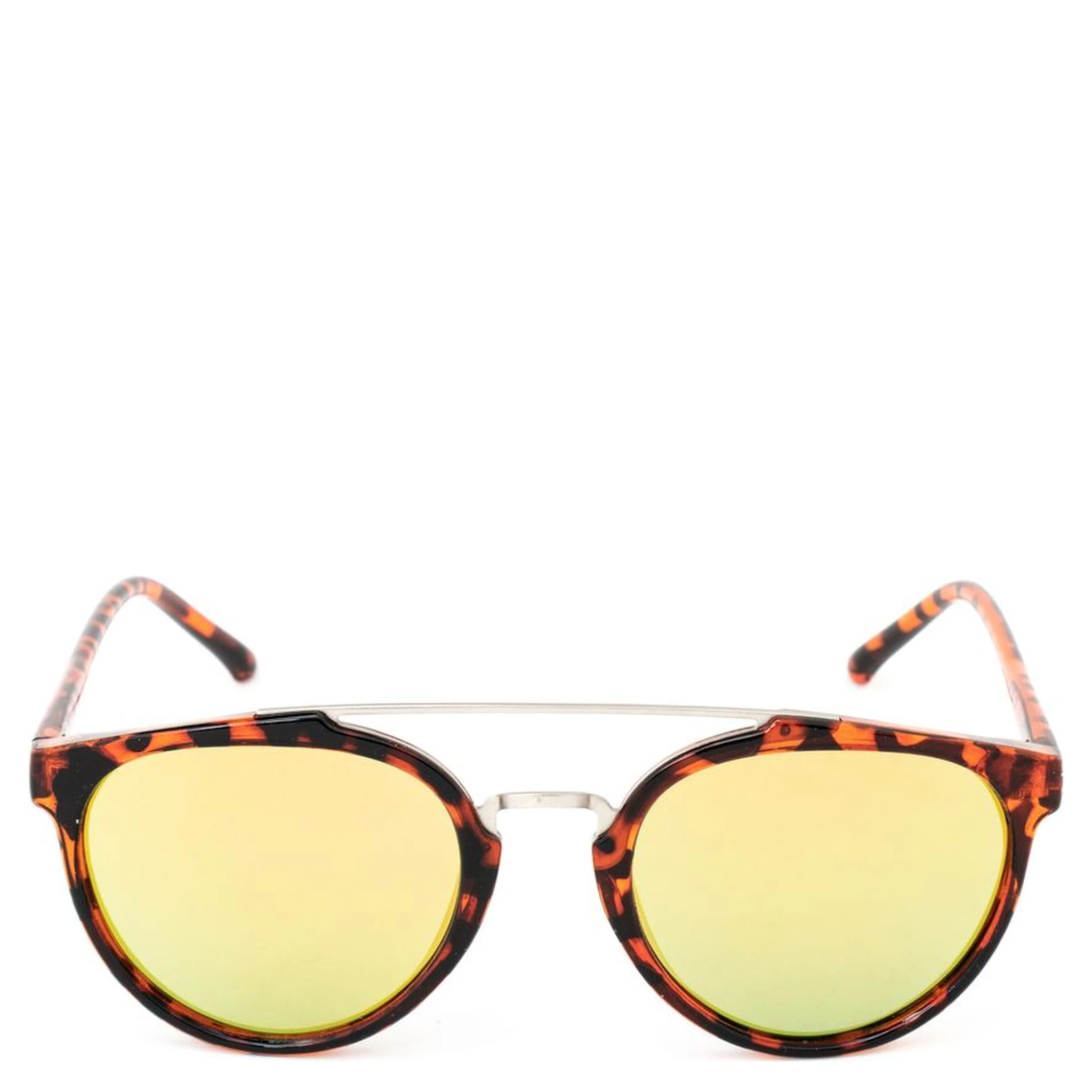 Brown Injected Sunglasses