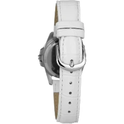 Black Leather Dress Watch