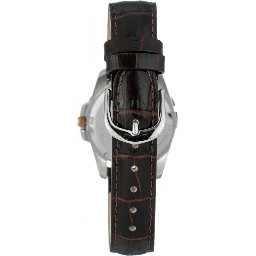 Brown Leather Dress Watch