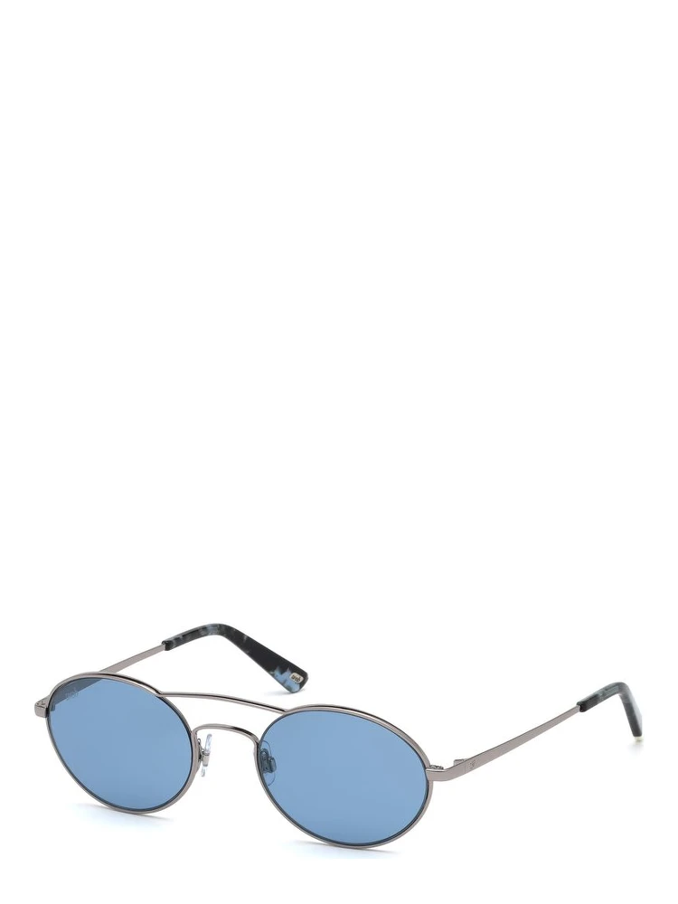 Gray Metal Sunglasses