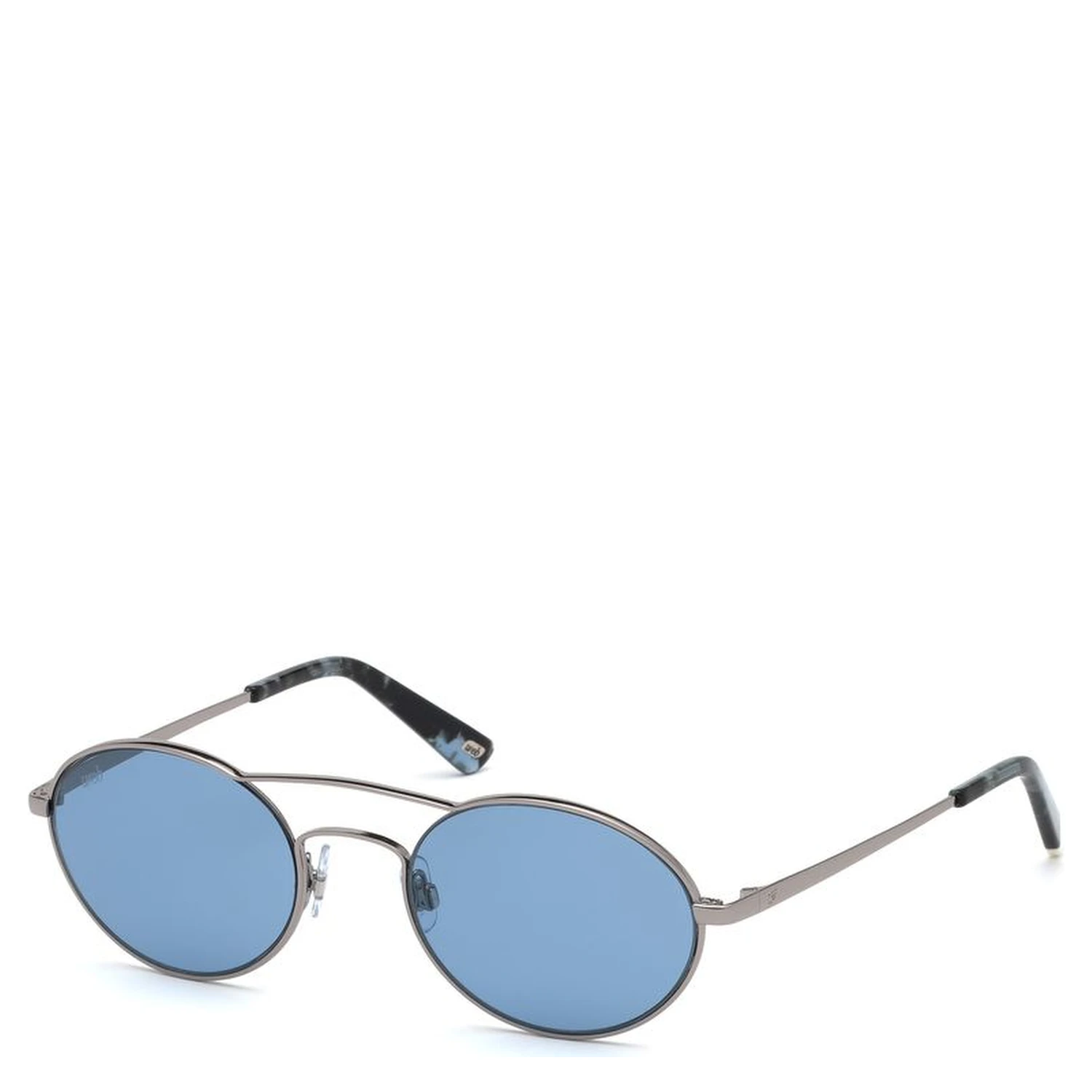 Gray Metal Sunglasses