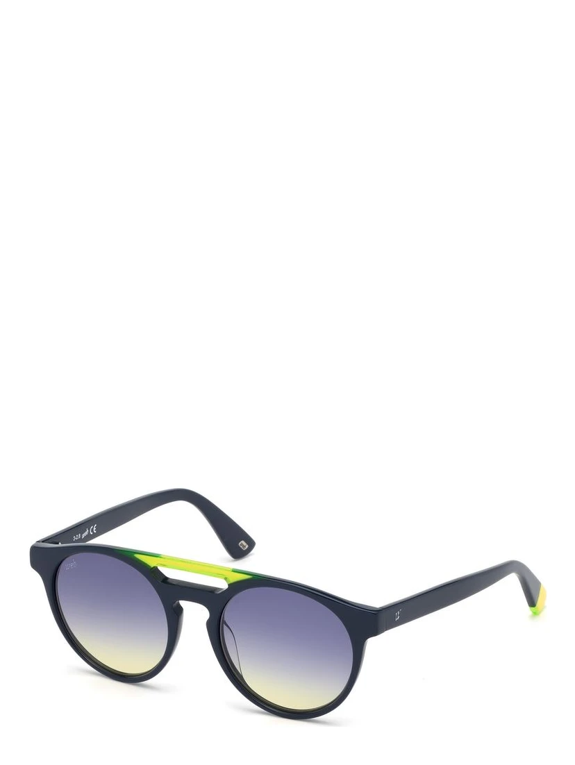 Blue Plastic Sunglasses