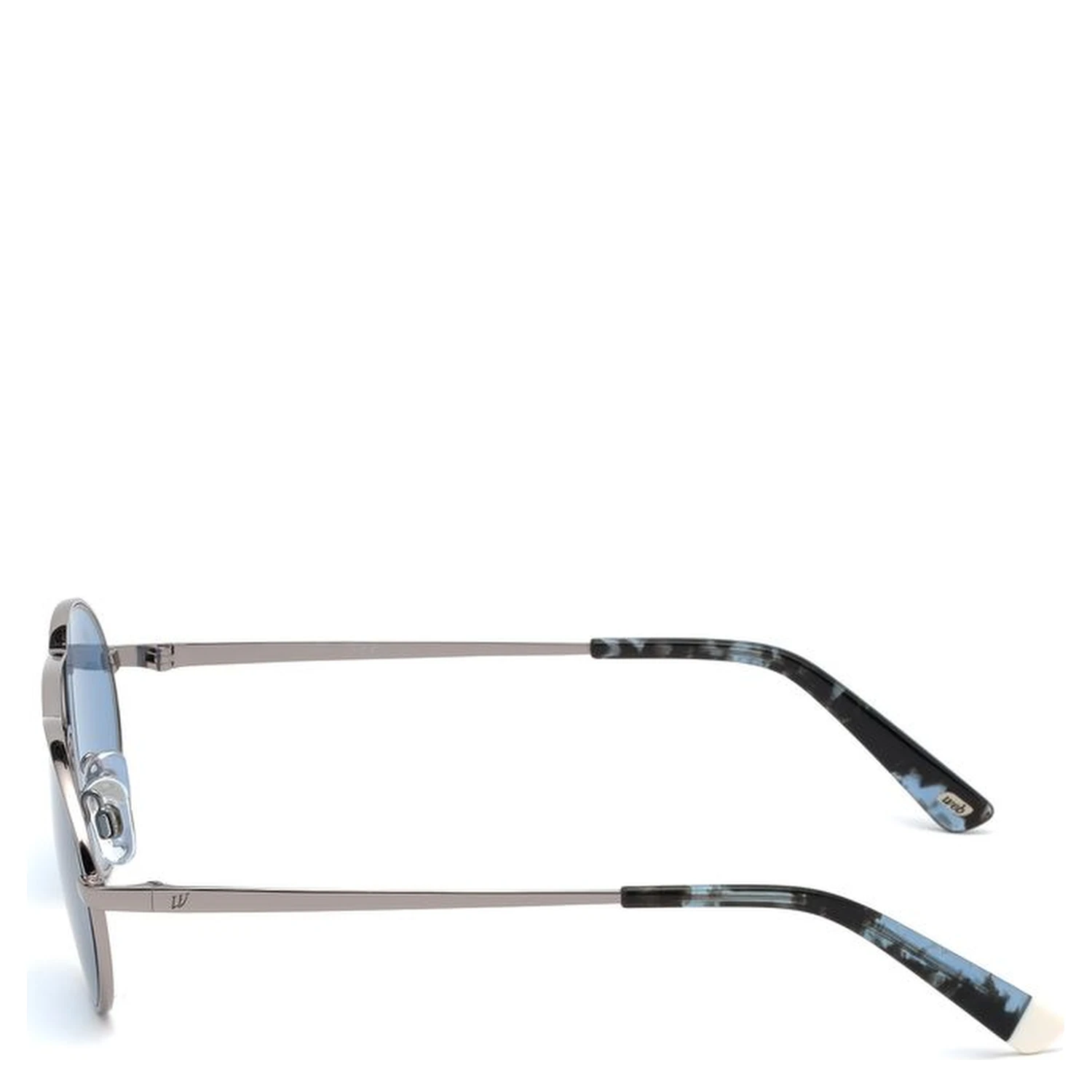 Gray Metal Sunglasses