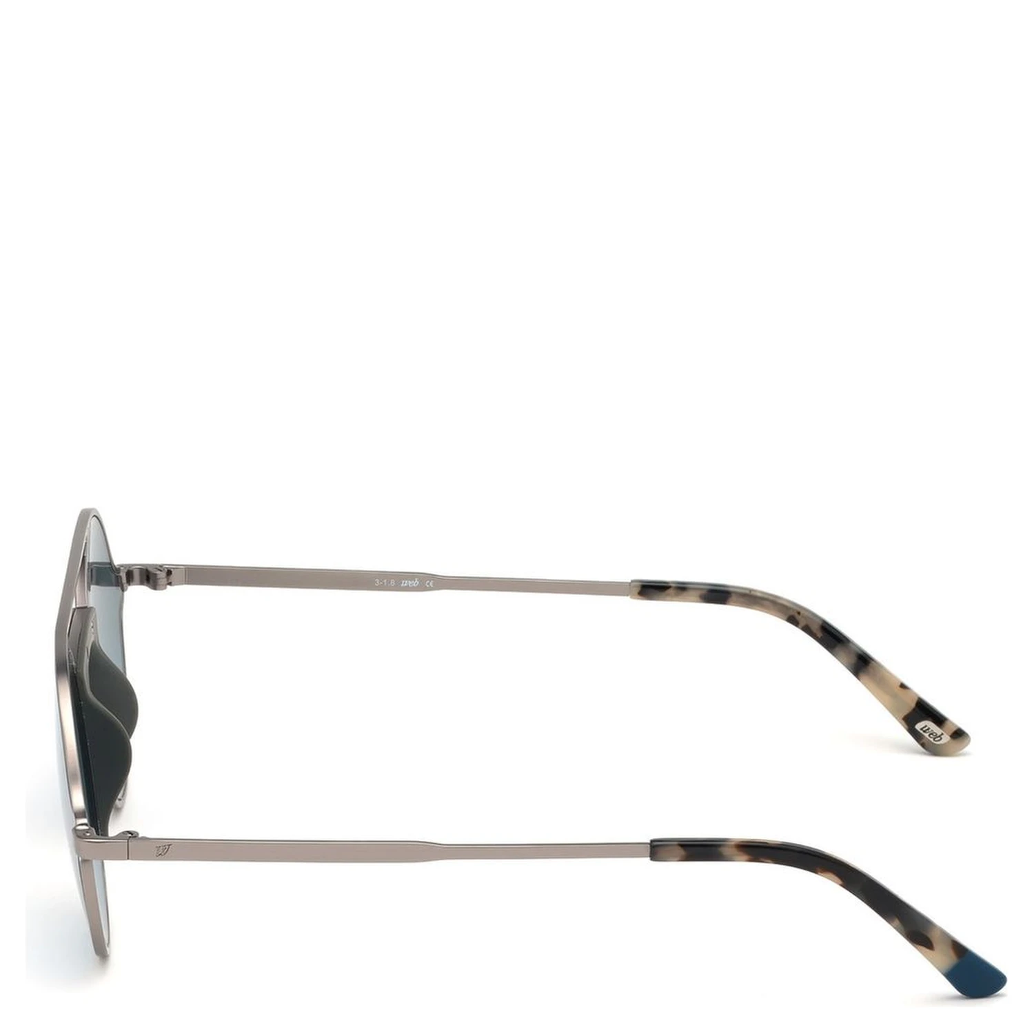 Silver Metal Sunglasses