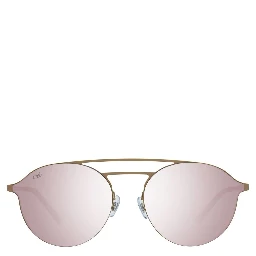 Brown Metal Sunglasses