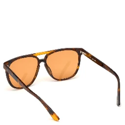 Brown Plastic Sunglasses