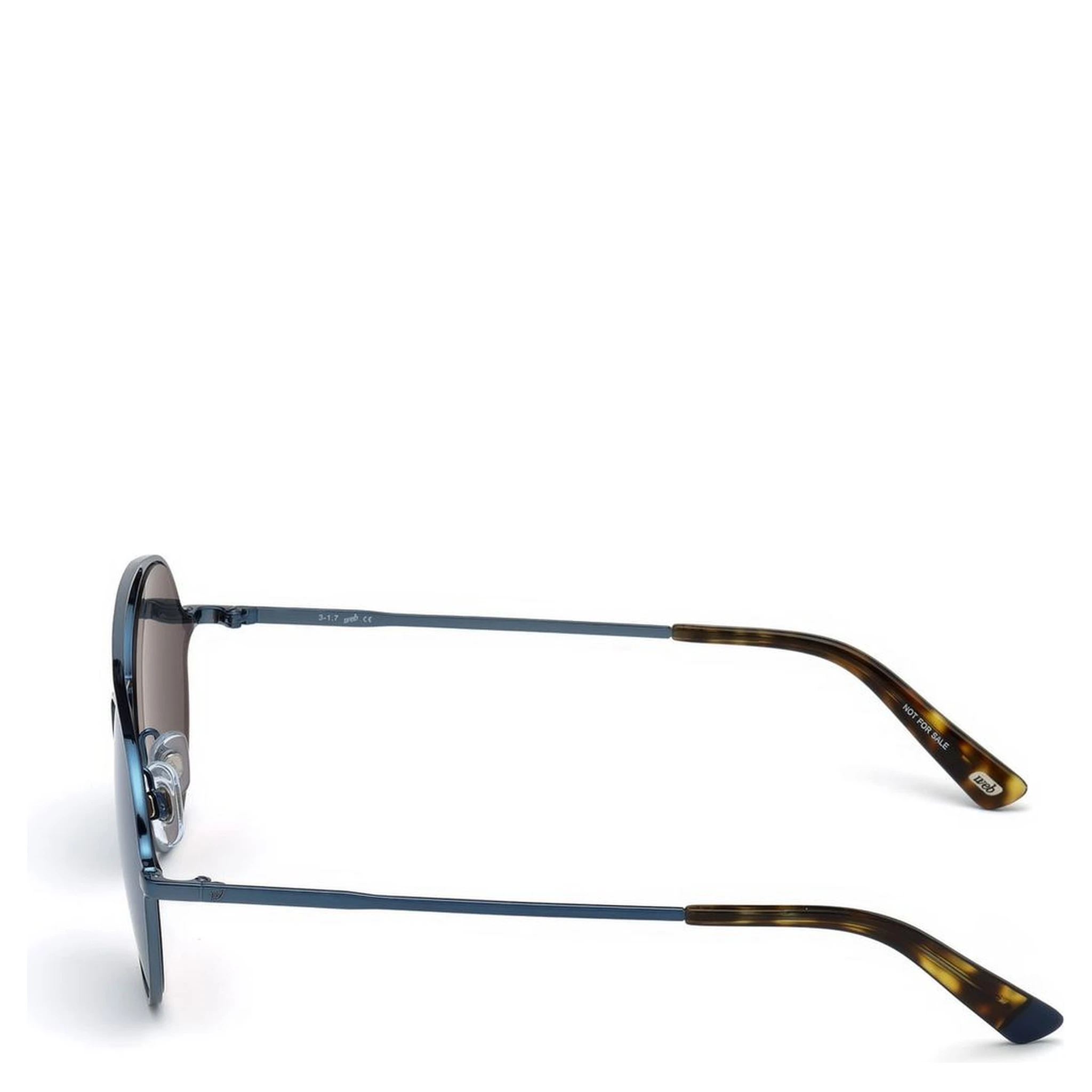 Blue Metal Sunglasses
