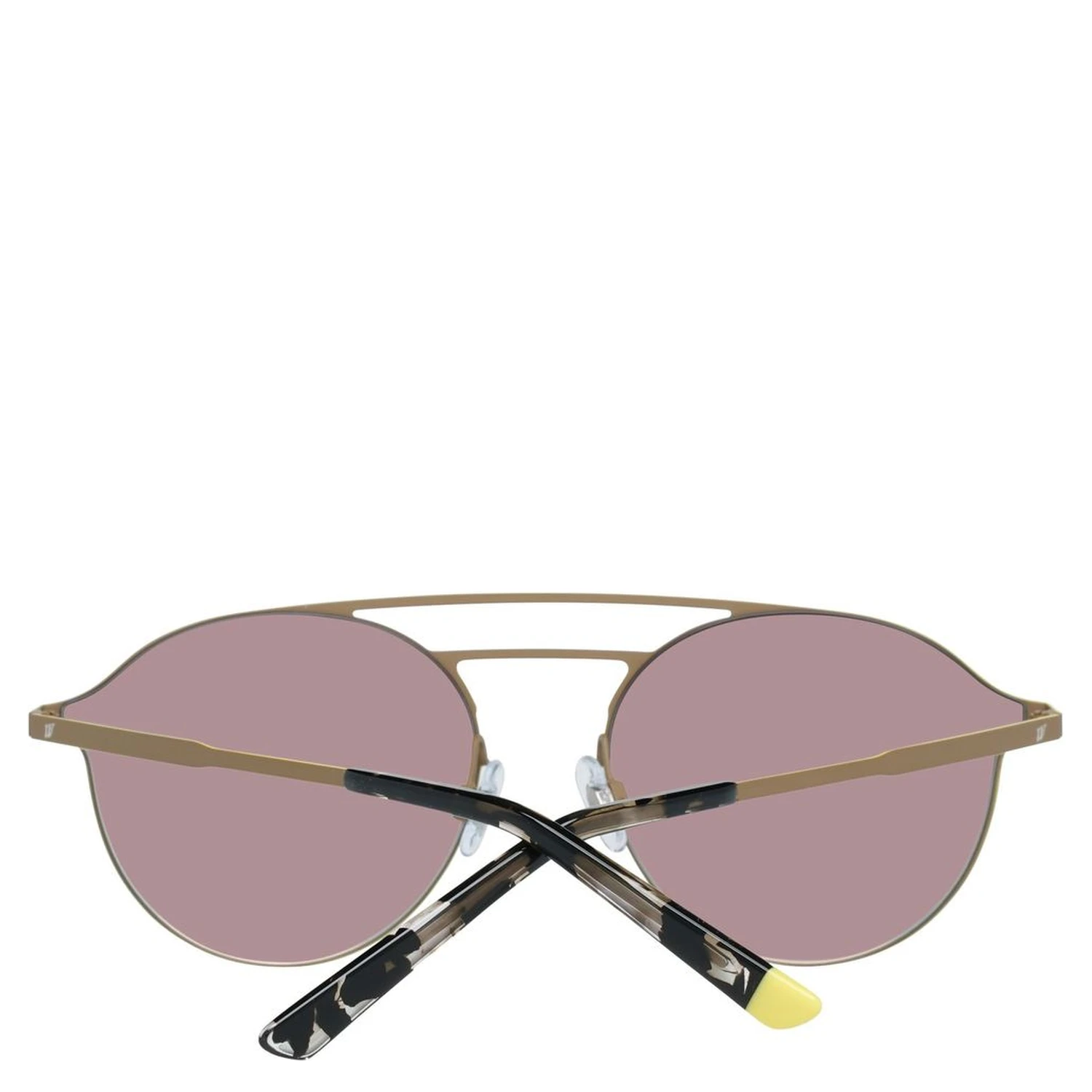 Brown Metal Sunglasses