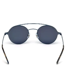 Blue Metal Sunglasses