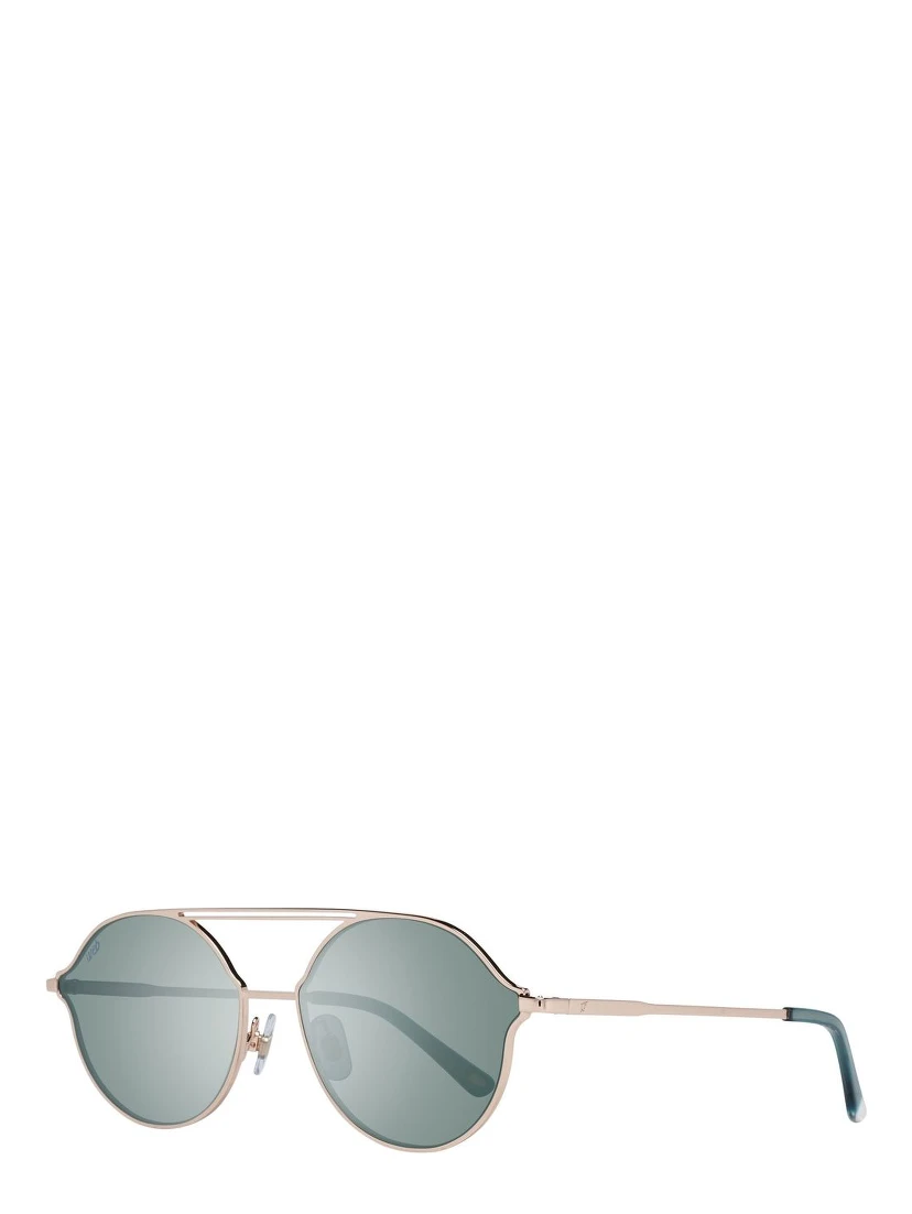 Rose Gold Metal Sunglasses