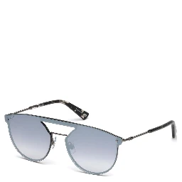 Gray Metal Sunglasses