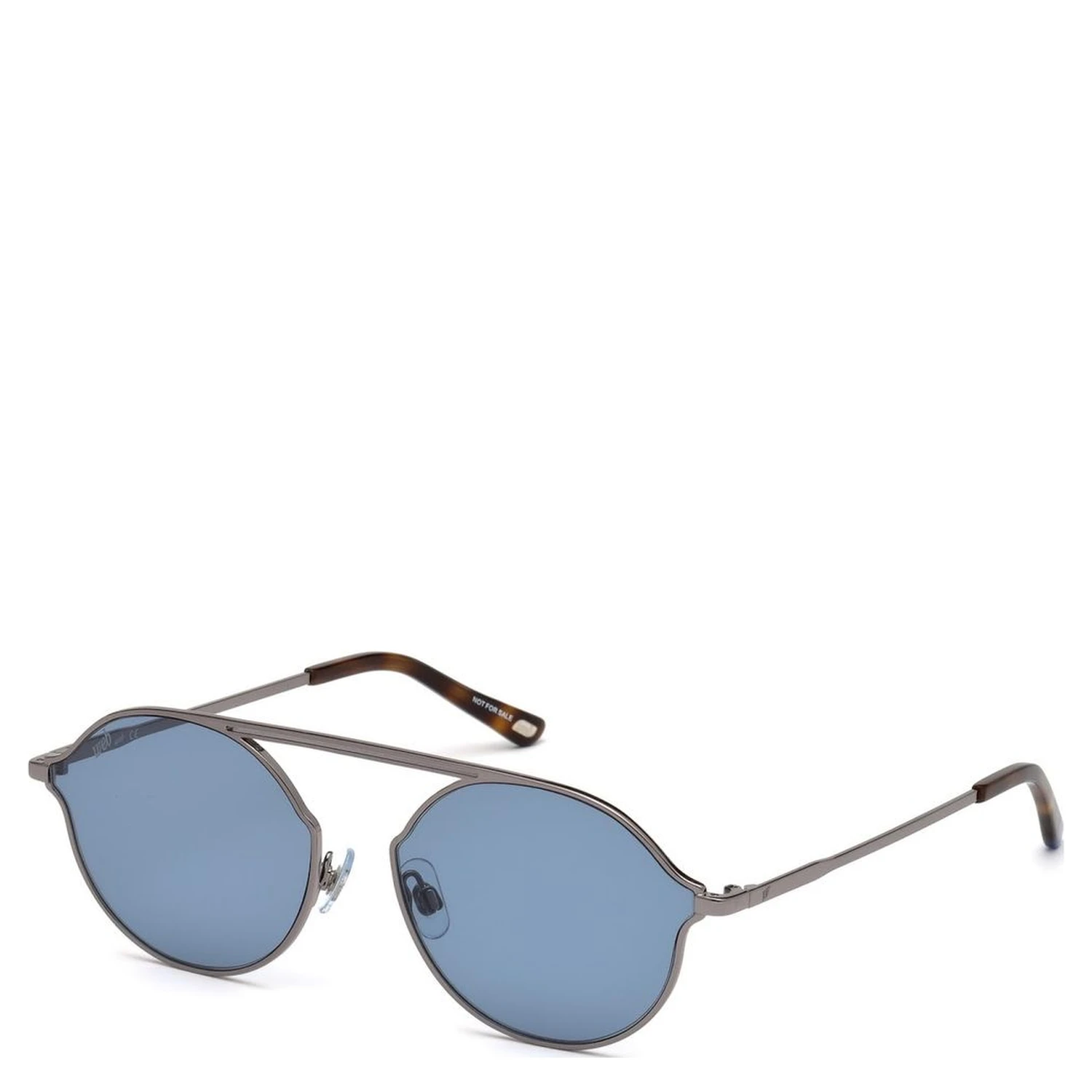 Silver Metal Sunglasses