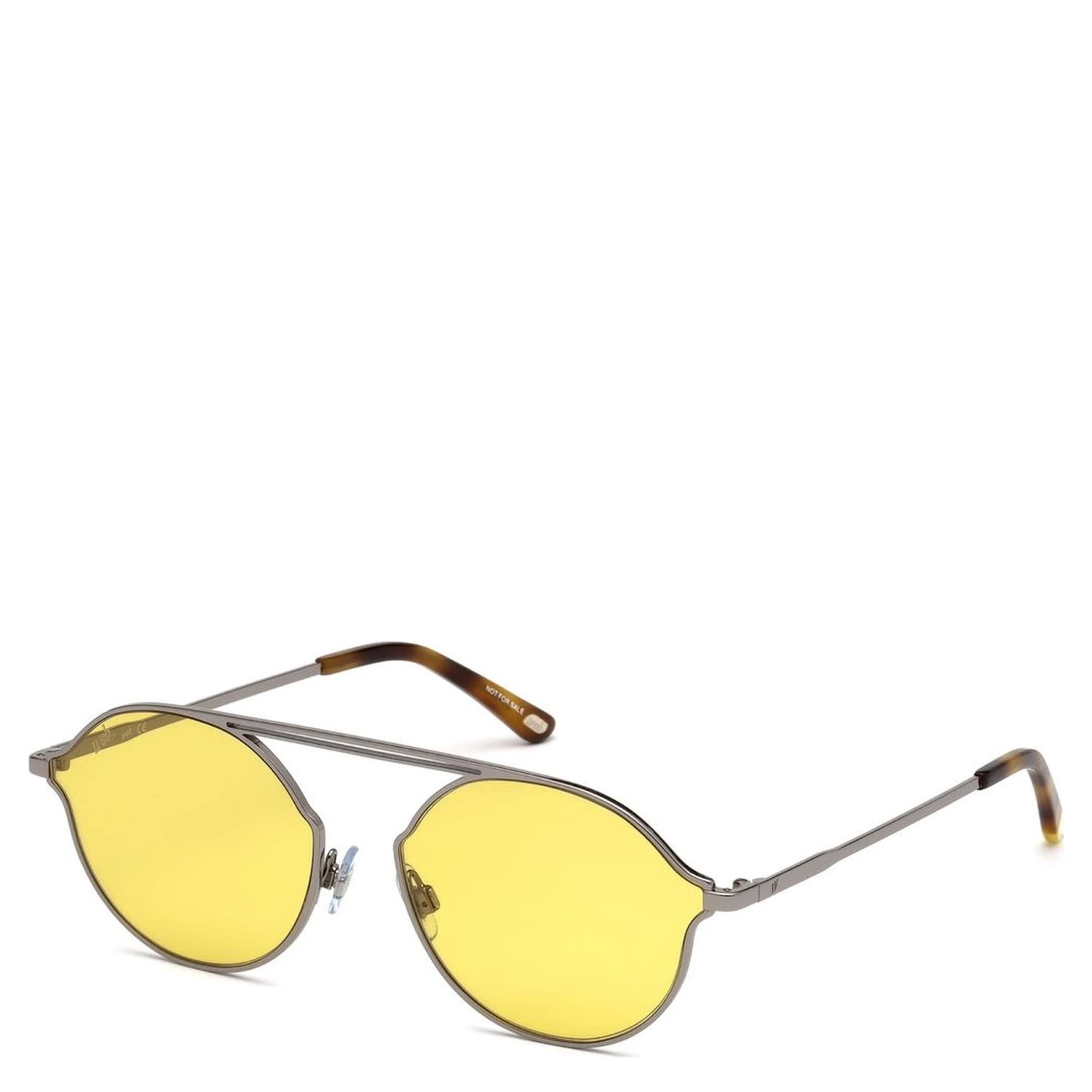 Silver Metal Sunglasses