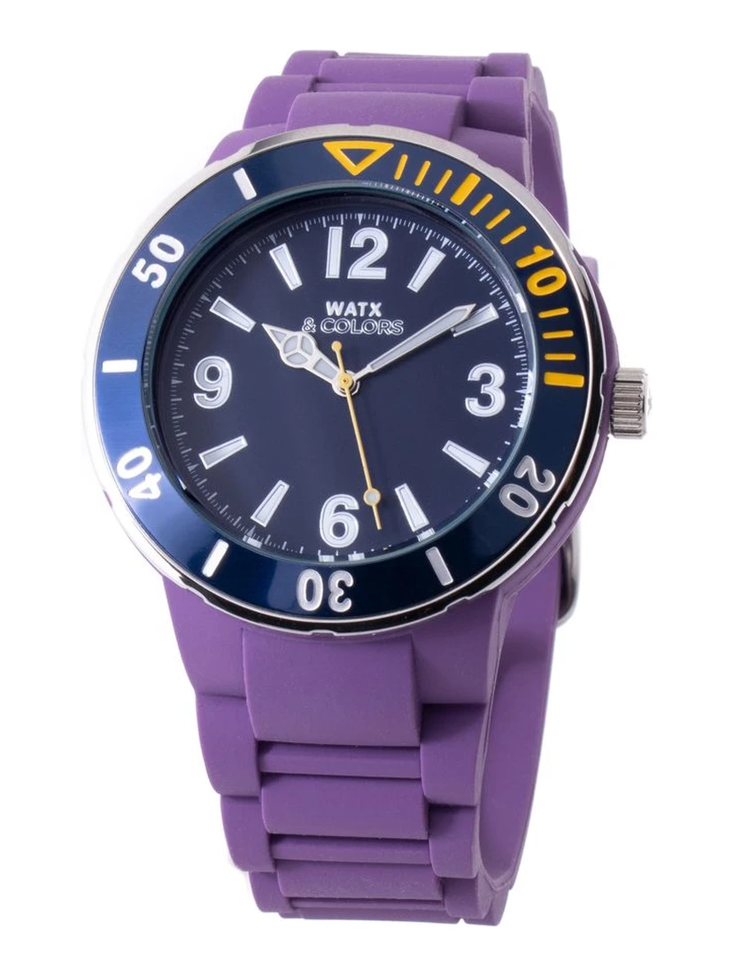 Purple Synthetic Sport Watch