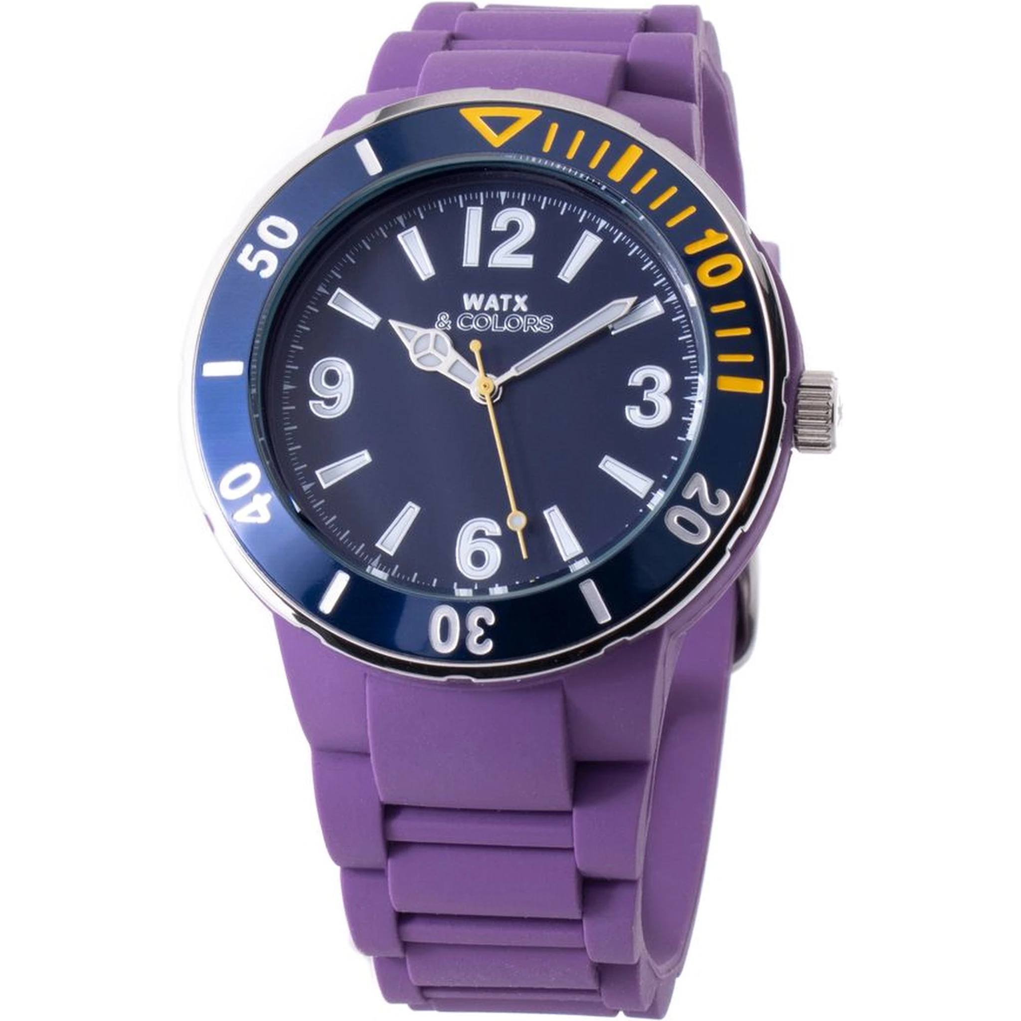Purple Synthetic Sport Watch
