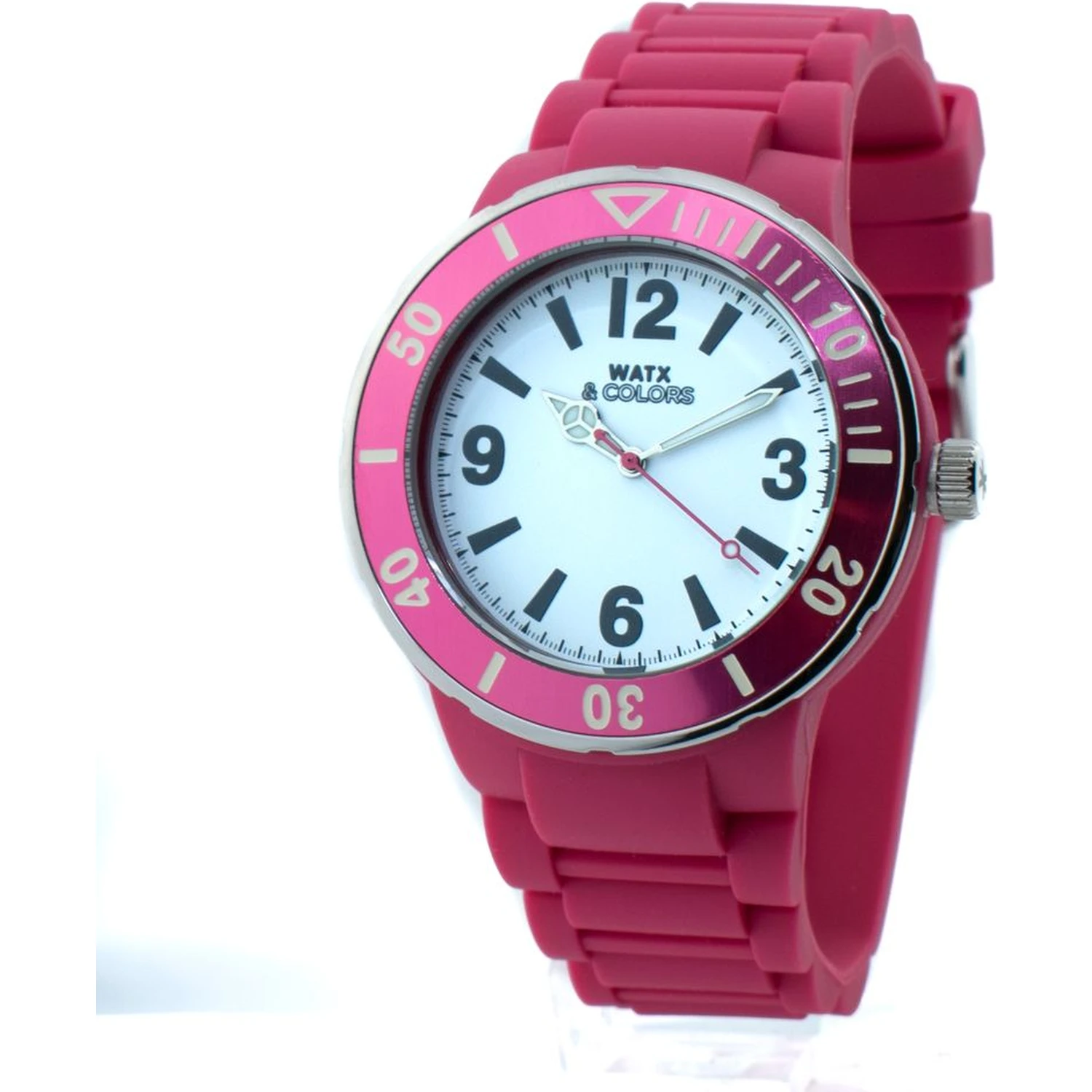 Multicolor Rubber Sport Watch