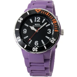 Purple Synthetic Sport Watch