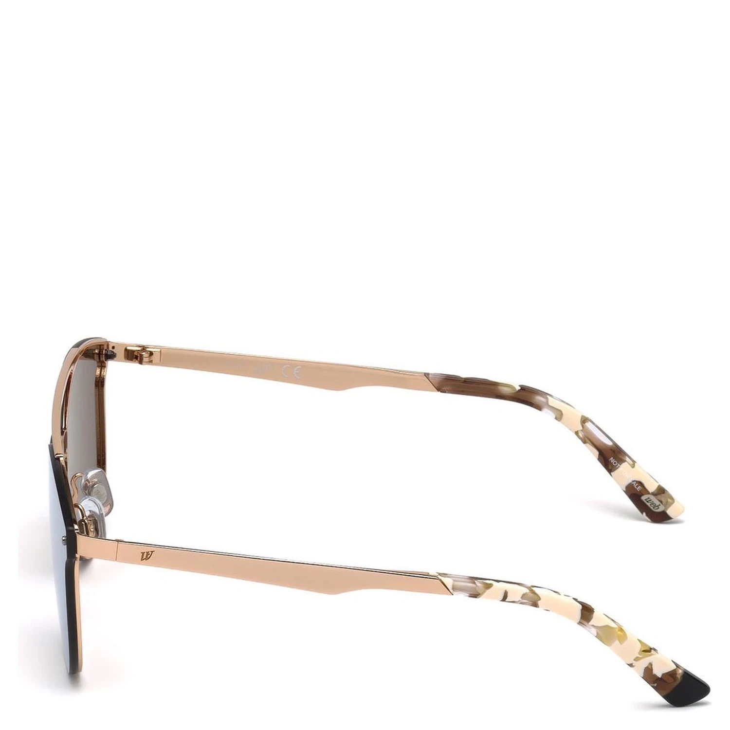 Pink Metal Sunglasses