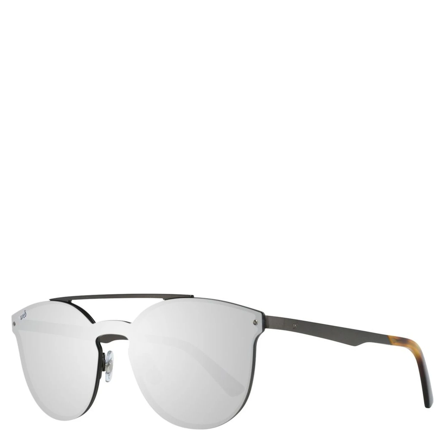 Gray Metal Sunglasses