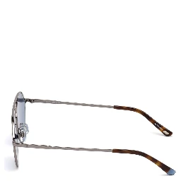 Silver Metal Sunglasses