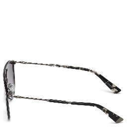 Gray Metal Sunglasses