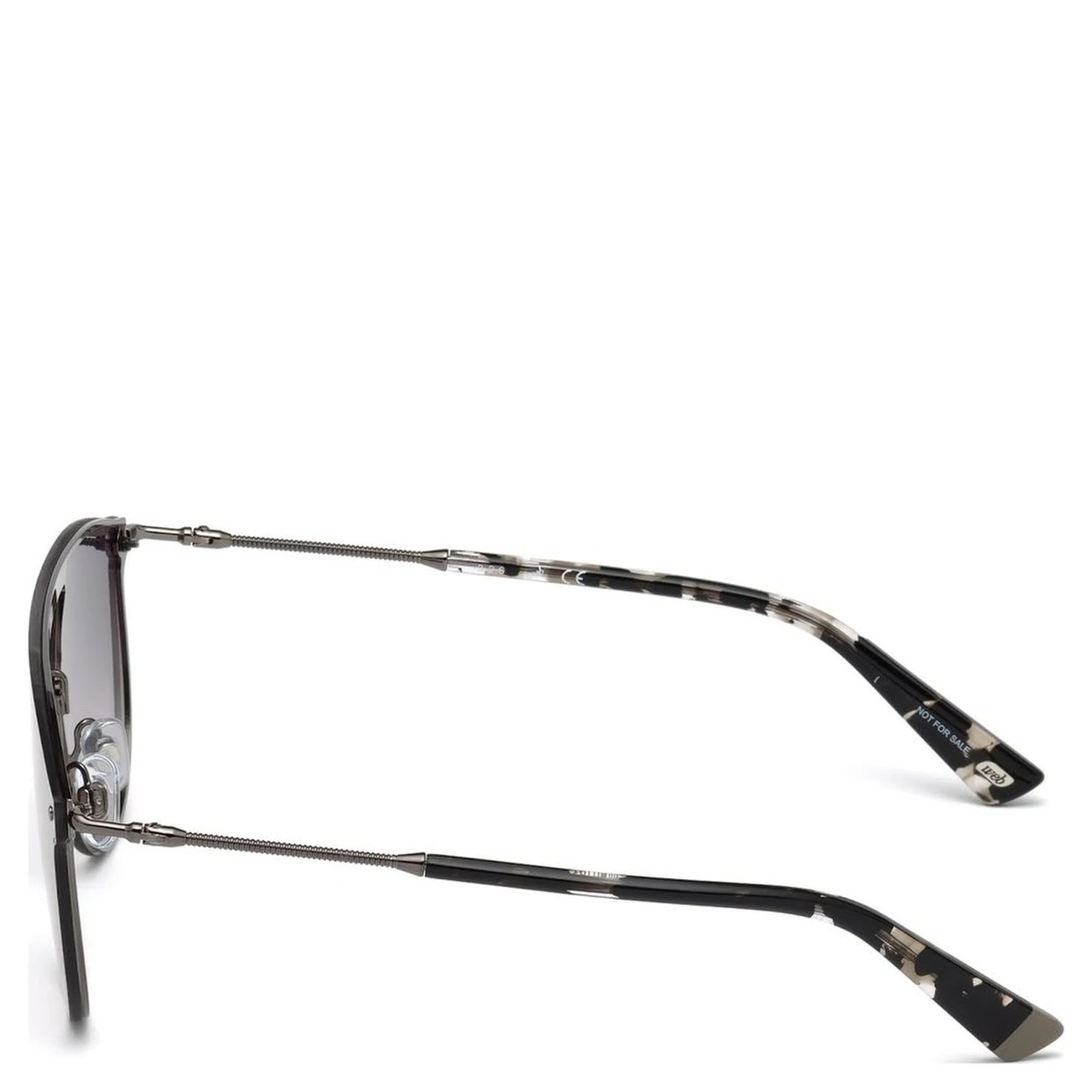 Gray Metal Sunglasses