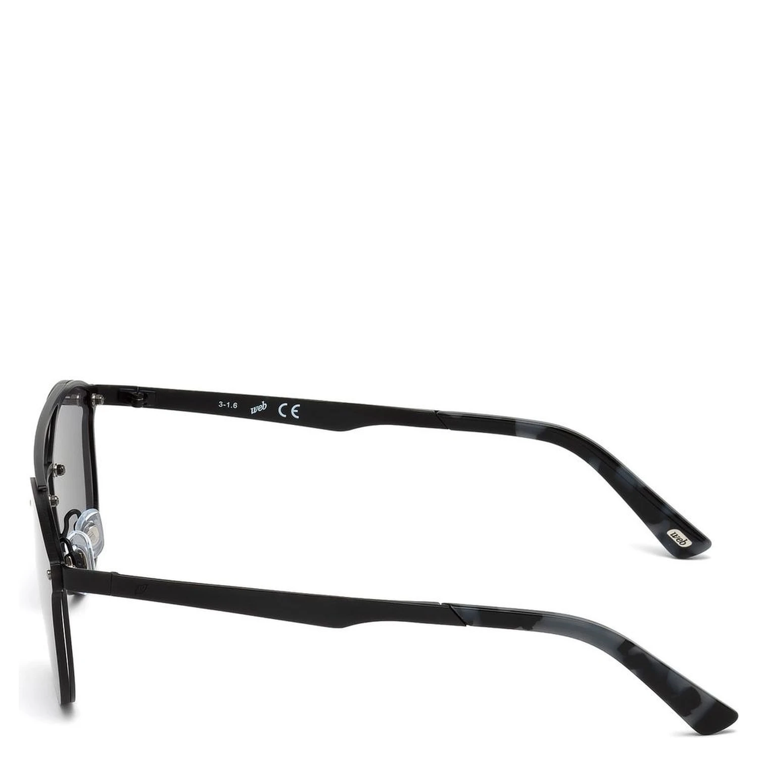Black Metal Sunglasses