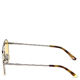 Silver Metal Sunglasses
