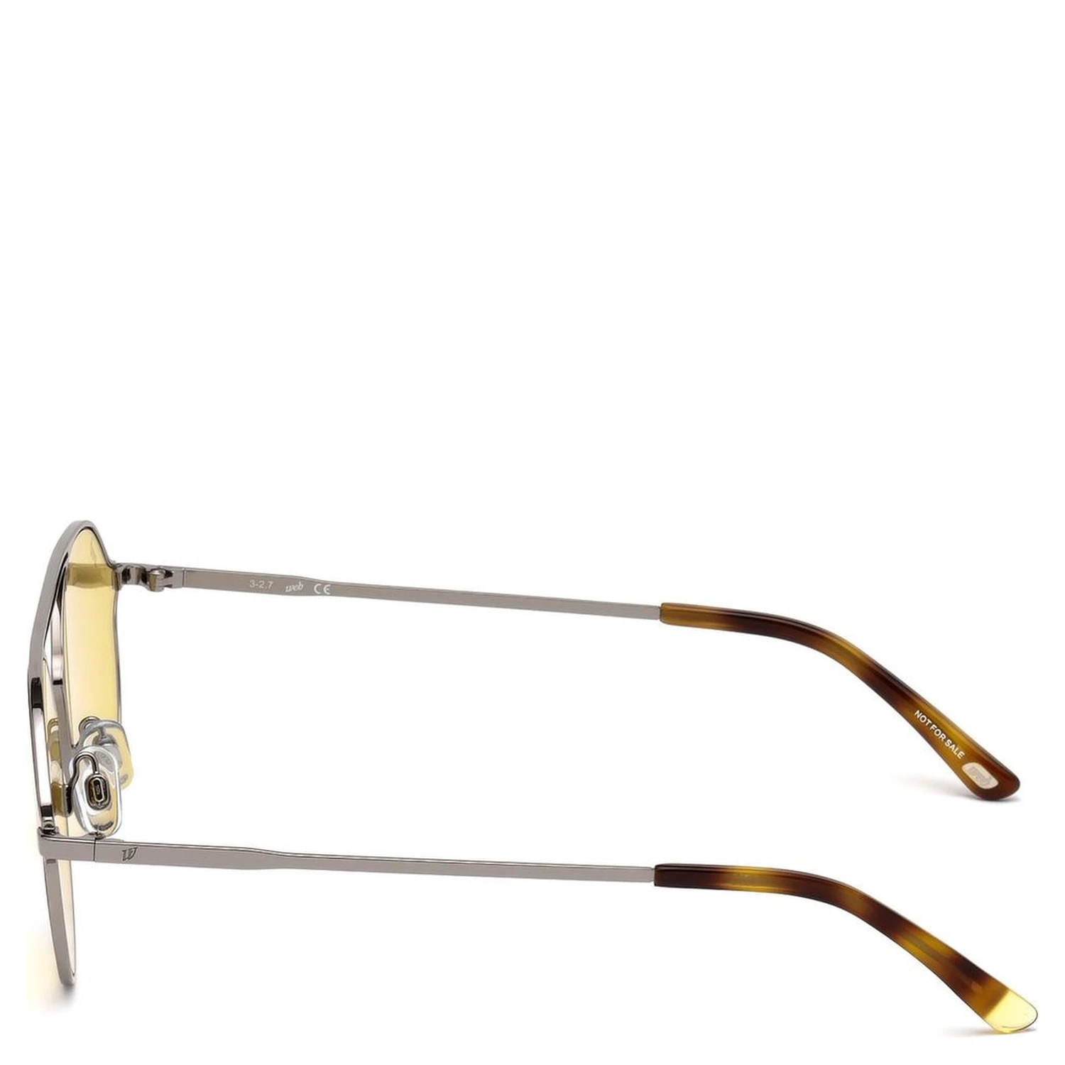 Silver Metal Sunglasses