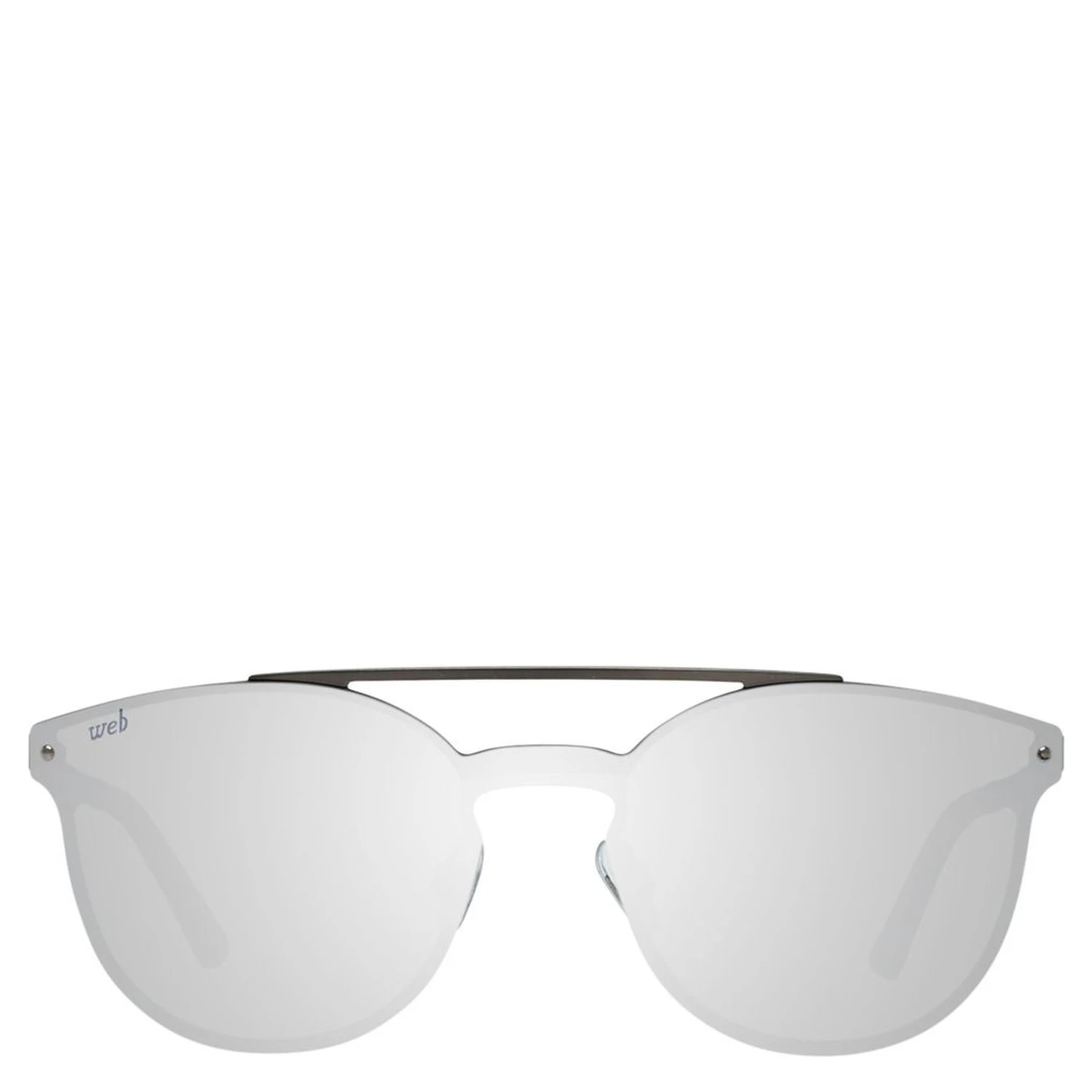 Gray Metal Sunglasses