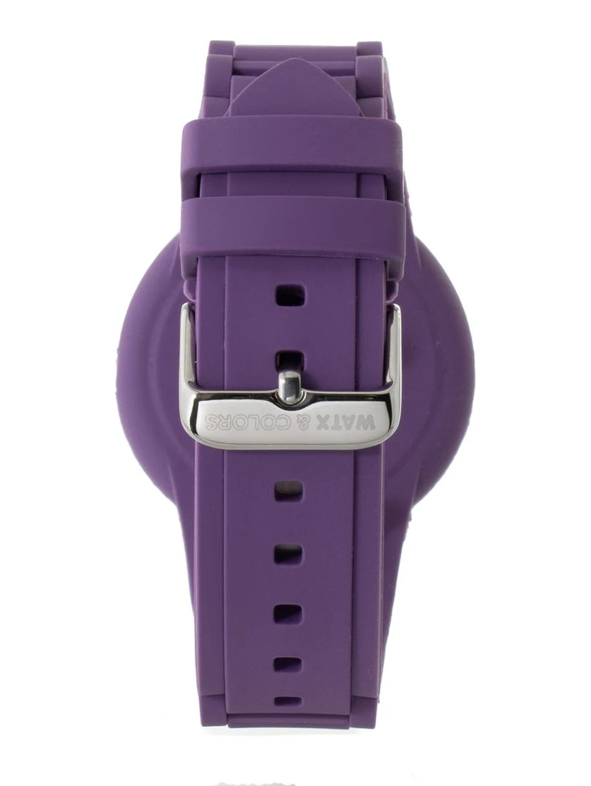 Purple Synthetic Sport Watch