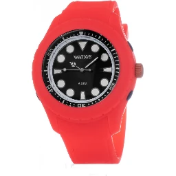 Red Synthetic Watch