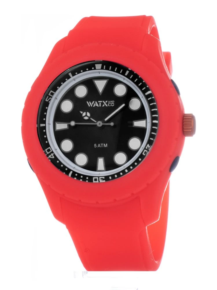 Red Synthetic Watch