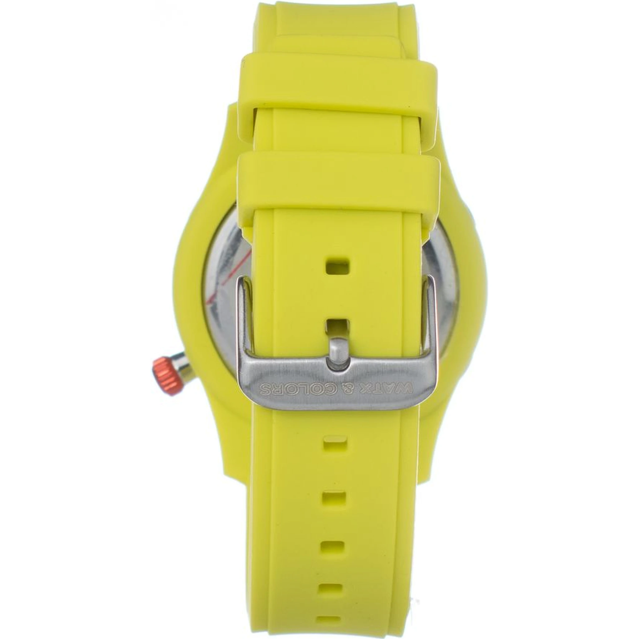 Yellow Synthetic Sport Watch