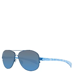 Blue Metal Sunglasses