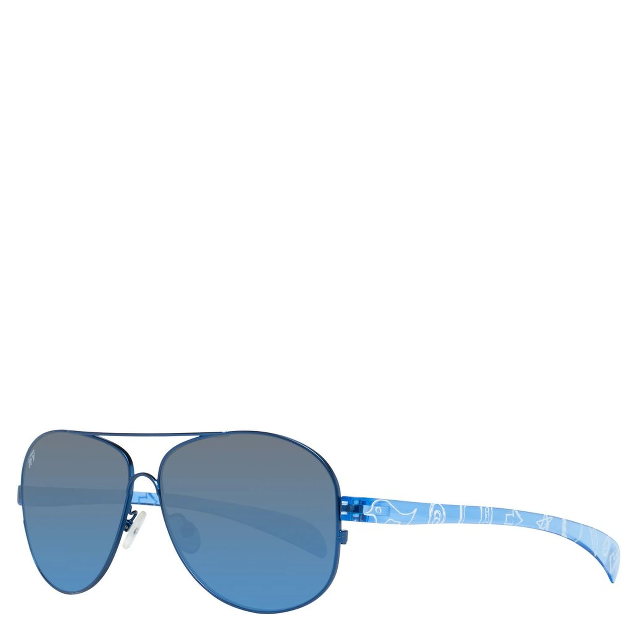 Blue Metal Sunglasses