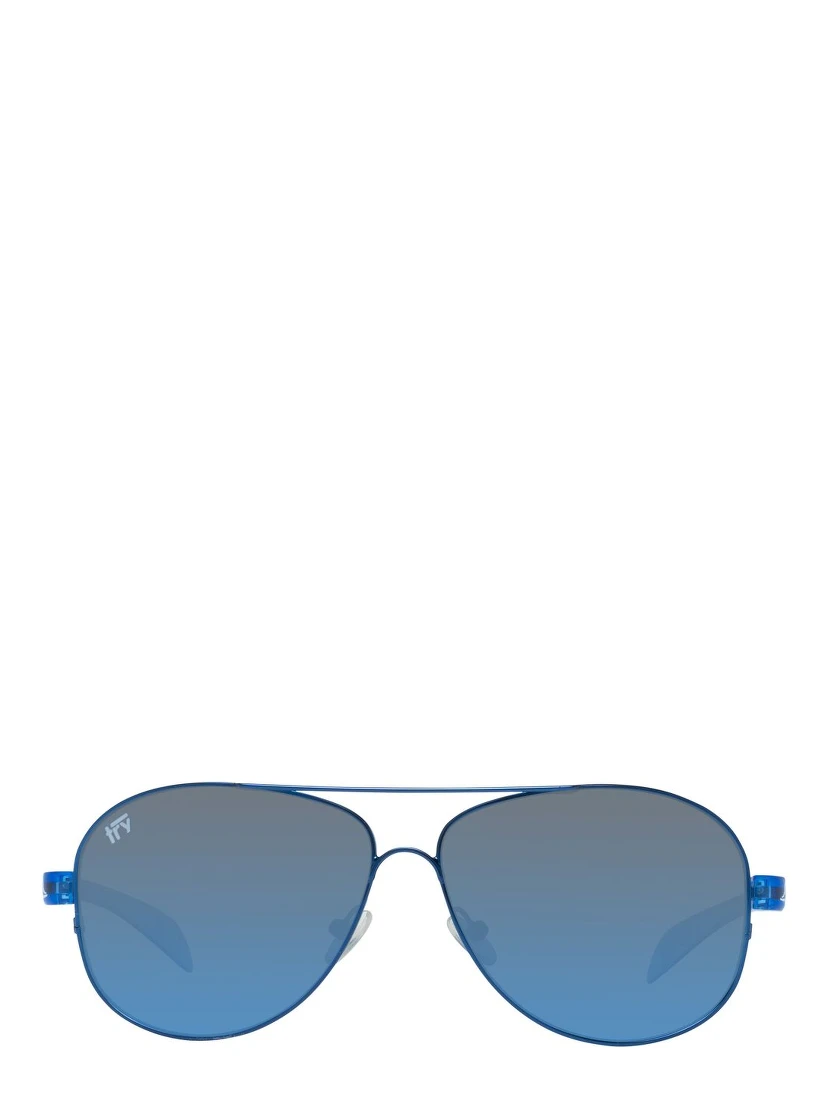 Blue Metal Sunglasses