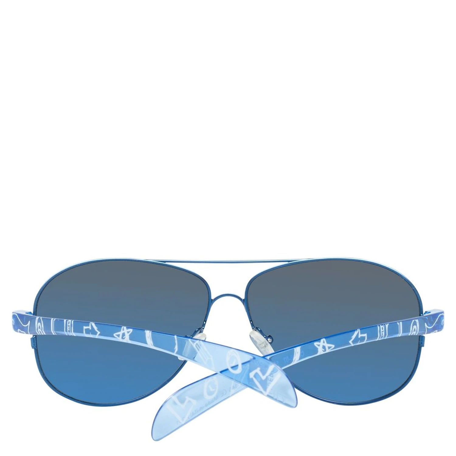 Blue Metal Sunglasses