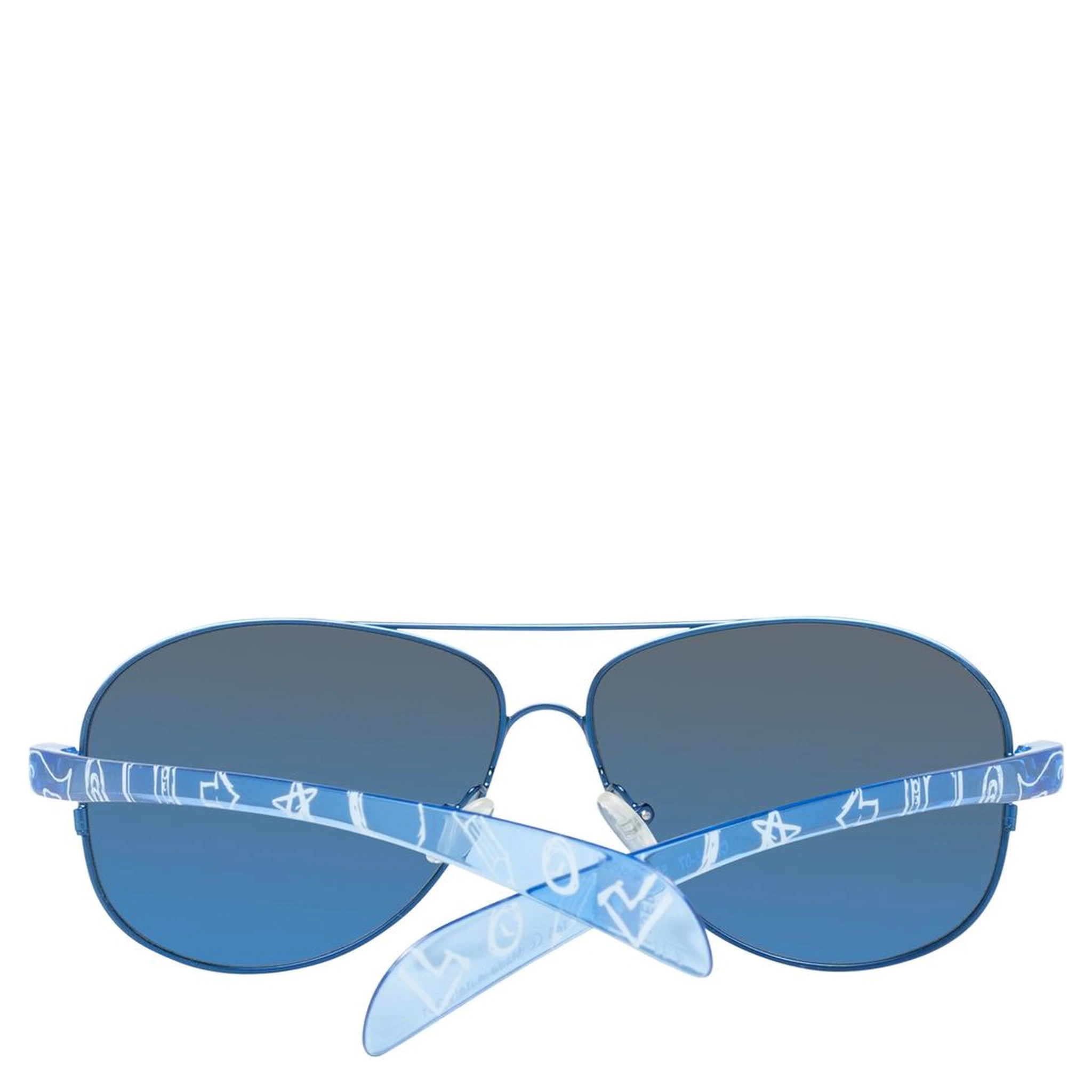 Blue Metal Sunglasses