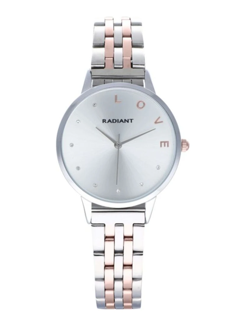 Gray Stainless Steel Bracelet Watch