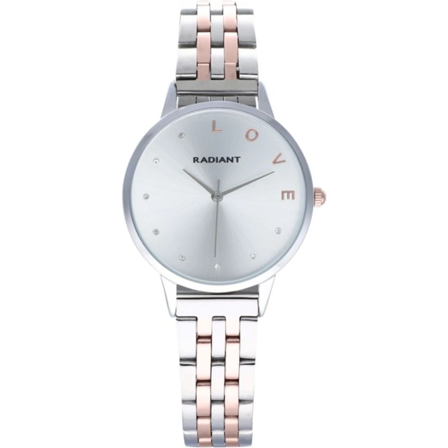 Gray Stainless Steel Bracelet Watch