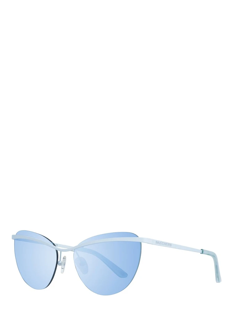 White Metal Sunglasses