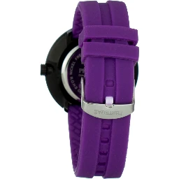 Purple Rubber Bracelet Watch