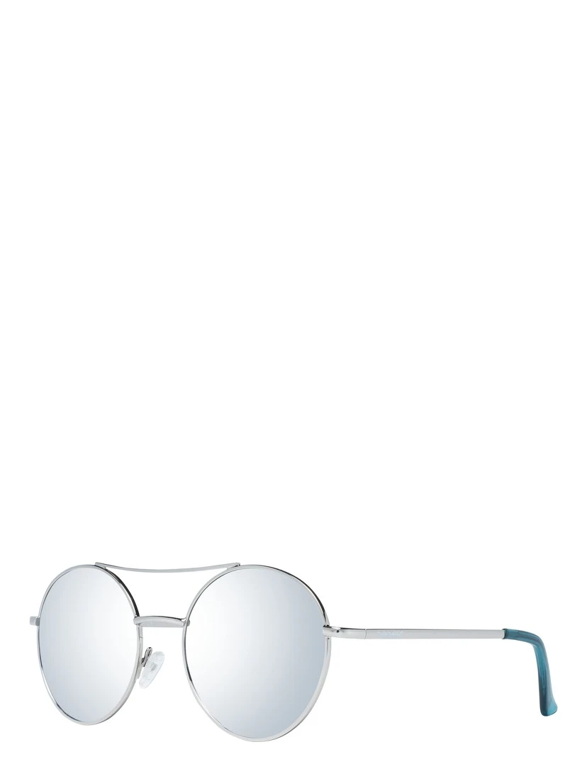 Gray Metal Sunglasses