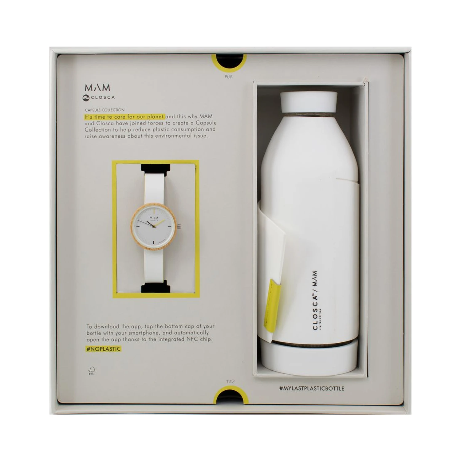 White Leather Dress Watch
