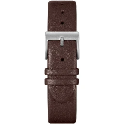 Brown Leather Dress Watch