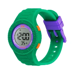 Green Synthetic Digital Watch